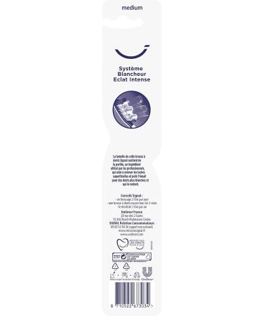 Buy Signal Toothbrush X12 Medium - Intense Shine & Enamel Protection | 12 Pieces - International Shipping Available - Buy Online on GoSupps.com