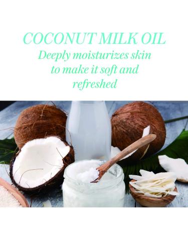 Luseta Coconut Milk Body Wash 33.8oz - Gentle Soap-Free Cleanser for Deep Moisturization of Dry Skin - Buy Online on GoSupps.com