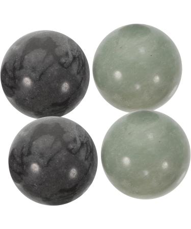 Frcolor 4-Sentence Chinese Stress Exercise Balls - Spiked Massage & Hand Training Balls for Fitness | International Shipping Available - Buy Online on GoSupps.com