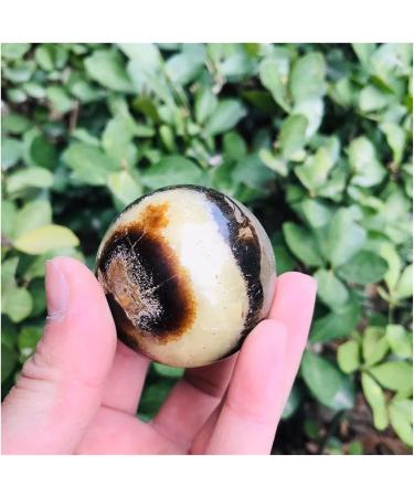Ornament Natural Crystal Quartz Septarian Jasper Ball for Decoration 1pc for Fengshui Decoration Gift Decoration 50-60mm 1pc - Buy Online on GoSupps.com