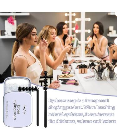 MISOYER Eyebrow Wax Feathery Brows Transparent Makeup Soap Waterproof Clear Eyebrow Wax Solipour Styling Kit for Women - Buy Online on GoSupps.com