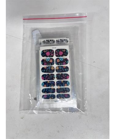 EBANKU Black White Full Wraps Nail Stickers 12 Sheets Flower Butterfly Retro Pattern Decals French Classic Simple Self Adhesive Decals for Girl Women Nails Art DIY Decoration (Flowers) - Buy Online on GoSupps.com