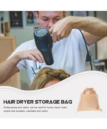 DRESSOOS Hair Dryer Storage Bag Hairdryer Pouch Blow Dryer Organizers Drawstring Storage Bags Fabric - Buy Online on GoSupps.com