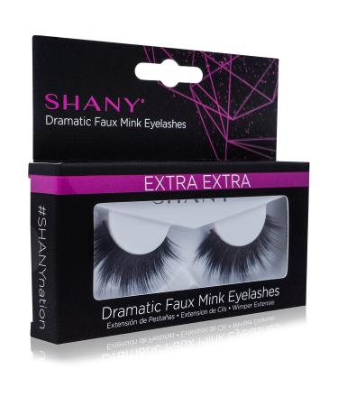 SHANY Classic Faux Mink Eyelashes | Durable 3D Reusable Fluffy Strip Lash - Soft & Medium Volume for Stunning Looks - Buy Online on GoSupps.com