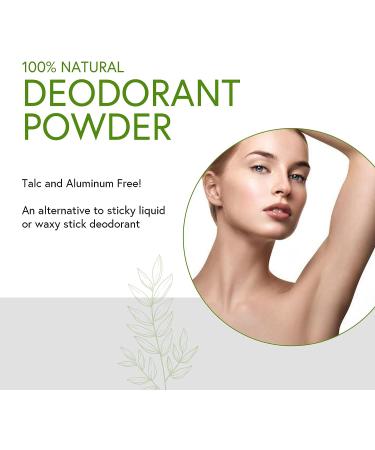 Honeybee Gardens Deodorant Powder - Aluminum & Talc Free - 4 oz/114 g - Buy Online on GoSupps.com