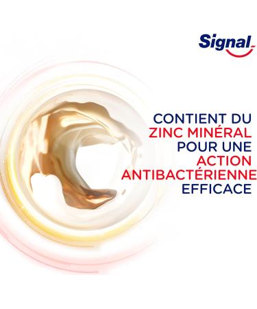 SIGNAL - Integral 8 Nature Elements Coconut Toothpaste - Whiter teeth - Mineral zinc - 96% ingredients of natural origin (pack of 6x75ml) - Buy Online on GoSupps.com