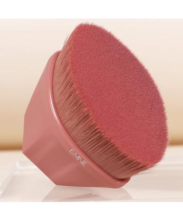 ISMINE Flat Top Kabuki Foundation Makeup Brush - Blush, Liquid, Powder - Red Bean Soup - Buy Online on GoSupps.com
