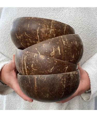 Love Coco Natural Coconut Bowl with Bamboo Straw and 10ml Coconut Oil (COC001) - Buy Online on GoSupps.com