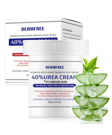 100ml Cr me l'Ur e 40% Soin Intense Pieds/Mains Tr s Secs et Ab m s limine Callosit s et Crevasses Hydratation Profonde