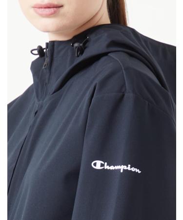 Champion Women's Legacy Outdoor Hooded Jacket - Soft Polyester M Black | International Shipping Available - Buy Online on GoSupps.com