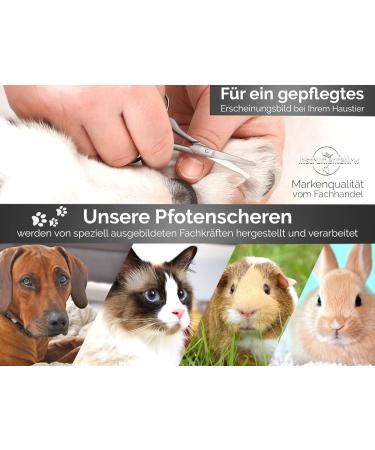 Fell Shear Paw Scissors - Premium Stainless Steel Dog Grooming Tool with Micro Toothing for Perfect Fur Care | Solingen Quality - Buy Online on GoSupps.com