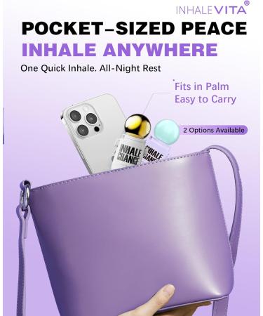 INHALEVITA Melatonin Inhaler Sleep Aid Combo Green|Includes 15 Capsules & 1 Reusable Inhaler, Fast-Acting with Advanced Absorption|0.4mg Low Dose, Zero-Sugar|Wake Refreshed, Portable,Non-Habit Forming - Buy Online on GoSupps.com