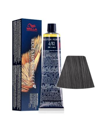 Wella Koleston Perfect Me+ Rich Naturals 4/82 60ml - colorazione permanente