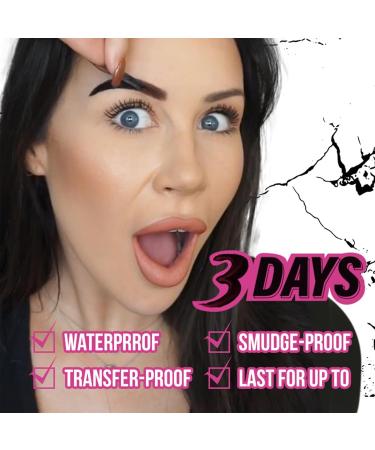 Peel off Eyebrow Tint | Peel Off Long-Lasting Quick-Drying Tinted Eyebrow Mascara - Waterproof Eyebrow Gel Sweatproof for Creates Full Voluminous-Looking Brows Huyath 03 - Buy Online on GoSupps.com