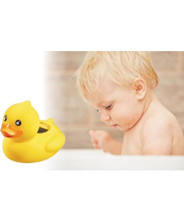 Duck Bath Thermometer - Yellow Rubber Duck Design - 6x3x15 cm - Buy Online on GoSupps.com