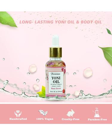 Natural Yoni Oil Feminine Wash - pH Balanced, Eliminates Odor, Soothes Skin, Vitamin E & Essential Oils - 2 Pack, 1 fl. oz - Buy Online on GoSupps.com