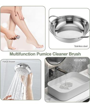 8 PCS Pumice Stone Toilet Bowl Cleaner Toilet Pumice Cleaning Stone Cleaning Limescale Remover Deposits for Kitchen Bath Pool Household Cleaning 8PCS - Buy Online on GoSupps.com