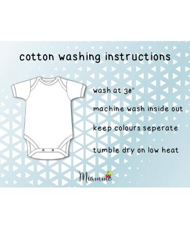 Miammo Back off I have a Crazy Nana - BBY7 Baby Grow Vest 3-6 Months (Pastel Blue) - Buy Online on GoSupps.com