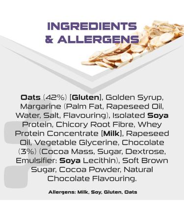 SCI-MX Chocolate Protein Flapjack 12 x 80 g - 12g Protein per Flapjack High Fibre + Oaty Goodness for Energy Boost - Guilt Free Snack made from Oats - Source of Protein - Suitable for Vegetarians FLAPJACK -Chocolate - Buy Online on GoSupps.com