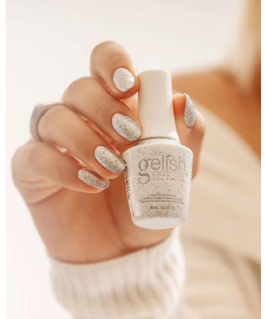 Gelish MINI Water Field Sparkly Silver Gel Nail Polish - 0.3 oz - Buy Online on GoSupps.com