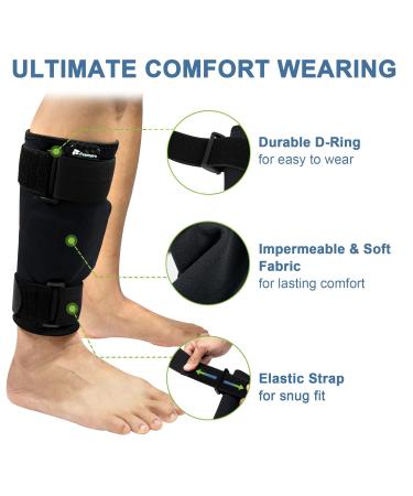 Ankle Monitor Cover for Scram GPS Alcohol Bracelet | Adjustable Velcro Shock Absorbing Protective Cover for Men & Women (S/M - Buy Online on GoSupps.com