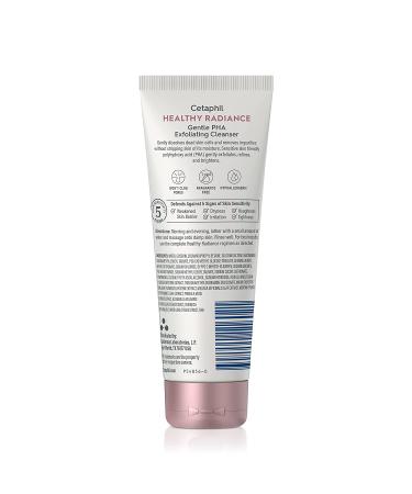 Cetaphil Healthy Radiance Gentle Exfoliating Cleanser | Visibly Reduces Dark Spots | Sensitive Skin Formula | Hypoallergenic | Fragrance Free - 4.2oz - Buy Online on GoSupps.com