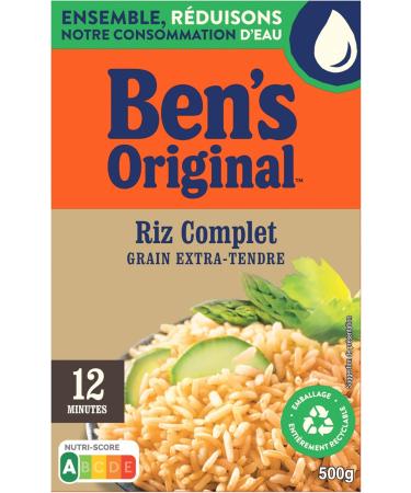 BEN'S ORIGINAL Bulk Wholemeal Rice 12 minutes (12x500g) - Buy Online on GoSupps.com