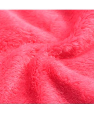 KLNYOO Microfiber Facial Cloths - 6 Pack Ultra Soft Fast Drying Washcloth for Bath - 16 x 6 - Pink Dark Pink - Buy Online on GoSupps.com