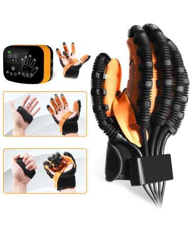 MZU Rehabilitation Robotic Gloves for Hemiplegia Stroke Paralysis Arthriti Patients Physical Rehabilitech Therapy Flexion Stretch Recovery for Hand Dysfunction Portable Upgrade (Right Hand-M) Right Hand -M