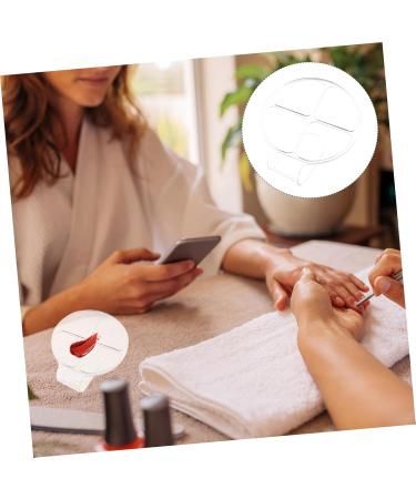 Palette de Maquillage Acrylique Transparente Plateau Mixeur Portable Compartiments avec Poign e Ergonomique pour Fond de Teint L vres et M lange Pr cis des Couleurs Outil - Buy Online on GoSupps.com