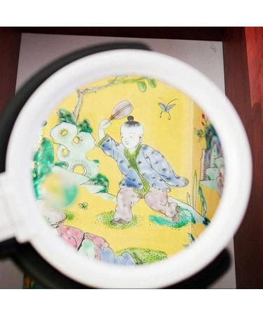 Portable Illuminated Magnifiers Desktop LED Light Hand Held Foldable with Lens Reading Hobbies Maps Crafts Full of Stars - Buy Online on GoSupps.com