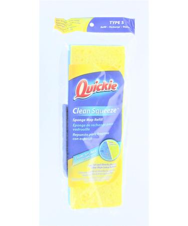 Quickie Sponge Mop Refill 3" X 9 "
