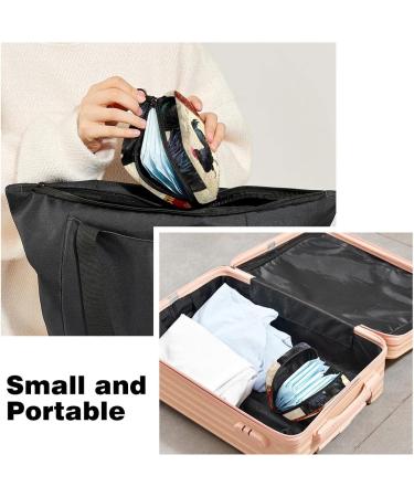 Vintage Rooster Postcard Napkin Storage Bag | Portable Period Pocket for Women & Teens | Menstrual Cup & Breastfeeding Holder - Buy Online on GoSupps.com