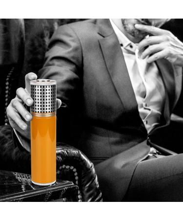 Household Travel Cigar Tubes Large Diameter Cigar Holders Birthday Gifts Relatives for Cigar Moisturizing Friends(Yellow) - Buy Online on GoSupps.com