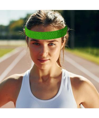 Ykhsuaou 9-Piece Neon Welding Band Set | 80s Headbands & Wristbands for Sports & Carnival | Perfect for St. Patrick's Day - Buy Online on GoSupps.com