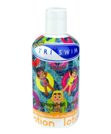 TRISWIM Kids Scented Body Lotion Skin Hydrating Moisturizer Chlorine Removal with Aloe Vera