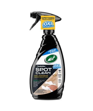 Turtle Wax 54049 Spot Clean Stain & Odor Remover 500ml - Powerful Non-Aerosol OXI HyperFoam Cleaner for Carpet Fabric Upholstery Eliminates Tough Stains Deodorizes with Odor-X Technology