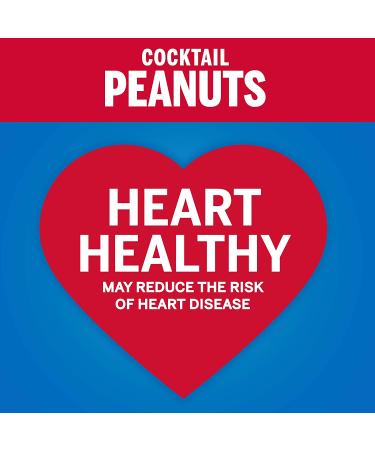 PLANTERS Cocktail Peanuts 35 oz. Resealable Jar - Heart Healthy & Nutrient-Rich Snack - Simple Kosher Ingredients - 1 Pack - Buy Online on GoSupps.com