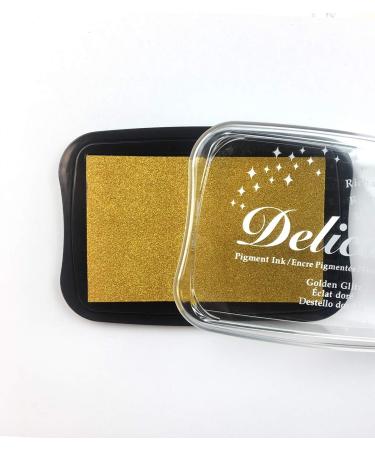 Tsukineko Delicata Metallic Ink Pad - Premium Quality Craft Ink for Shimmering Effects - Buy Online on GoSupps.com