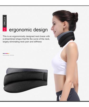 VideCor Adjustable Neck Support - Ergonomic Soft Foam Neck Pads for Pain Relief & Pressure Relief - International Shipping - Buy Online on GoSupps.com