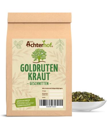 Goldenrod herb cut dried 100 g Goldenrod tea - Goldenrod herb tea Goldenrod from Achterhof 100 g (1 pack)