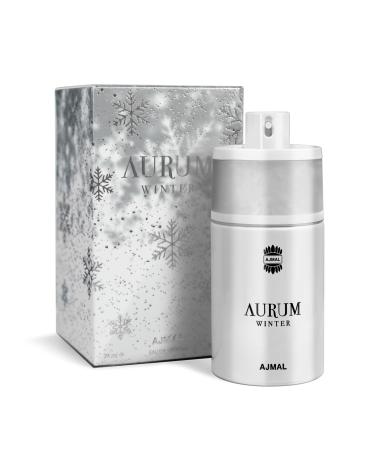 Ajmal Aurum Winter 2.5 oz EDP For Women - Made in Dubai 2.53 Fl Oz (Pack of 1)