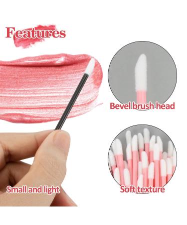 300PCS Disposable Lip Applicators - Lint-Free Makeup Wands for Lip Gloss Lipstick and Eyeshadow | Ideal for Lash Extensions - Buy Online on GoSupps.com