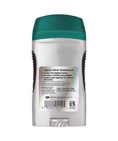 Speed Stick Men's Deodorant 3oz (Pack of 4) - Long-lasting Protection - Buy Online on GoSupps.com