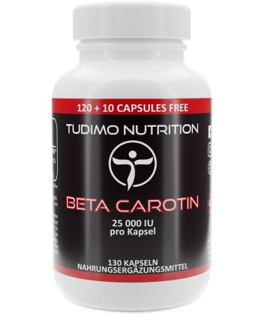 Vitamin A |Beta carotene |25 000 iu |130 pieces (4+ monthly supply) of fast resolving capsules each with 15mg of high-quality beta-carotene powder