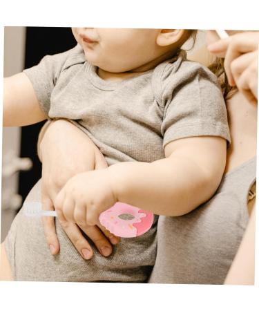 Buy SOLUSTRE Pink Toothbrush Brush Head - Travel Size Silica Gel (1 Piece) for Ultimate Oral Care - Buy Online on GoSupps.com