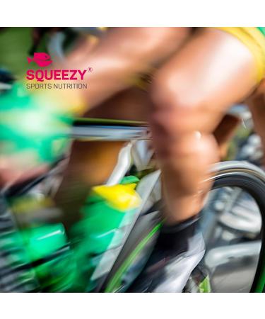 Squeezy Energy Drink ISO Powder (Cherry) 650g | Isotonic Sports Drink for Training & Competition | Energy Electrolytes Potassium & Sodium - Buy Online on GoSupps.com