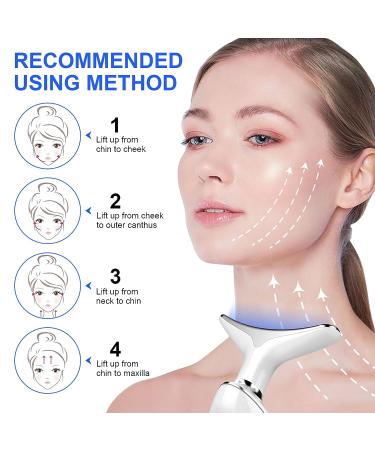 Skin Rejuvenation Beauty Device - 3-in-1 Facial Massager for Firming, Wrinkle Removal, and Tightening on Face and Neck - Buy Online on GoSupps.com