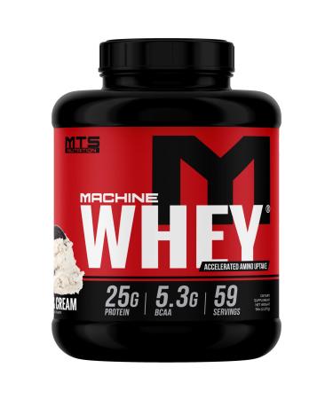 MTS Machine Whey Protein (5lbs, Cookies & Cream)