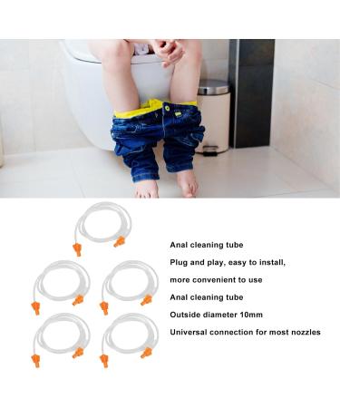 Haofy 5 Pack Replacement Enema Hose - Universal 1.5M Colon Cleansing Hose for Home Use | Fast International Shipping - Buy Online on GoSupps.com